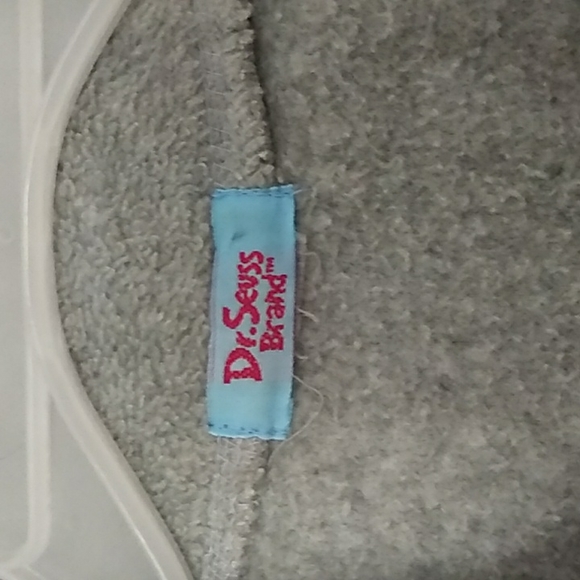 Vintage Dr Seuss Fleece Jacket (One fish Two Fish Blue Fish Red Fish) - Picture 5 of 5